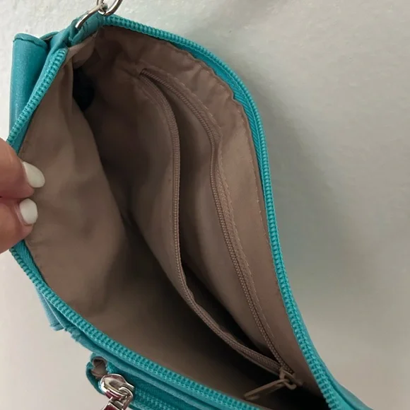 Relic Teal Mini Crossbody Bag - Picture 7 of 9